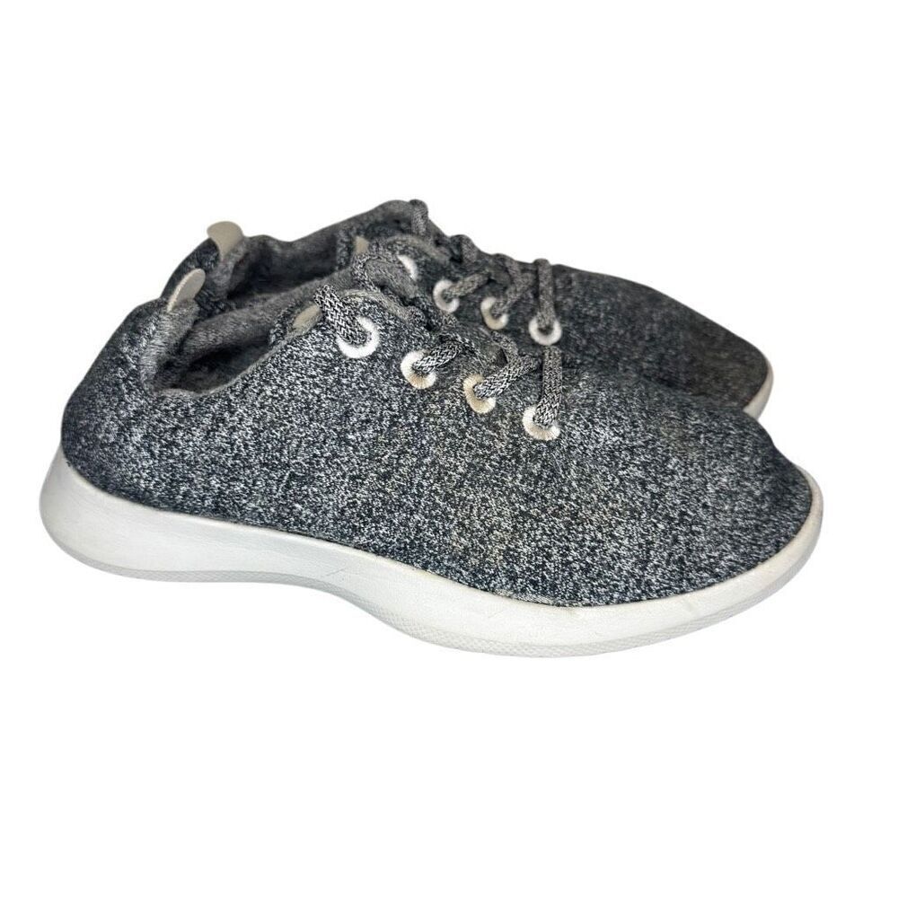 Allbirds Wool Runners Running Shoes Womens Gray Lace Up Comfort Sneaker Size 9